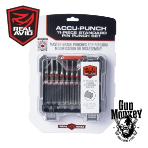 Zestaw wybijaków Real Avid Standard Pin Accu-Punch 11 el. Stal (AVAPK-S)