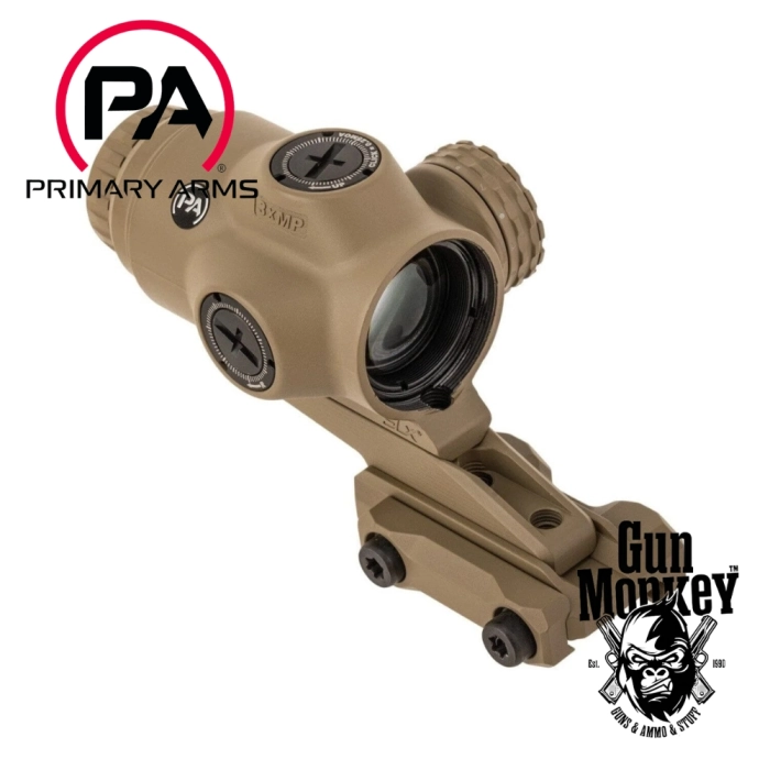 Celownik pryzmatyczny Primary Arms SLx 3x Micro Prism iR Red ACSS Raptor 5.56/.308 Yard FDE (PA-SLX-3XMP-RAPTOR-5)