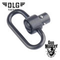 Ucho zawieszenia taktycznego DLG Tactical QD Sling Swivel 30mm stalowe kol. Czarny (DLG-119)