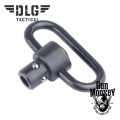 Ucho zawieszenia taktycznego DLG Tactical QD Sling Swivel 30mm stalowe kol. Czarny (DLG-119)