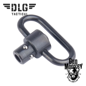 Ucho zawieszenia taktycznego DLG Tactical QD Sling Swivel 30mm stalowe kol. Czarny (DLG-119)