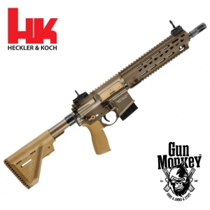 Karabin samopowtarzalny H&K MR223 A3 kal. .223Rem 11" Green Brown z łożem Slim-Line Hkey (239045)