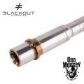 Lufa z komorą nabojową Blackout Dynamics Helix 12.5" kal. 5,56x45/.223 Wylde (BARREL-HELIX-223W-POLISHED-12.5)