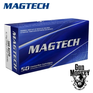 Amunicja pistoletowa Magtech kal. 380ACP / 9 Short JHP 6,15 gr (95gr) (1op = 50szt) (380B)