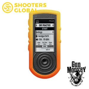 Etui silikonowe na Timer Shooters Global kol. Żółto-Pomarańczowy
