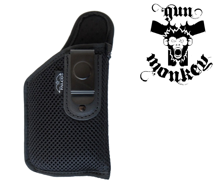 Kabura nylonowa, mocowanie na pas 1,6"/40mm IWB RH Glock 19 z latarką olight (433/L:3D)