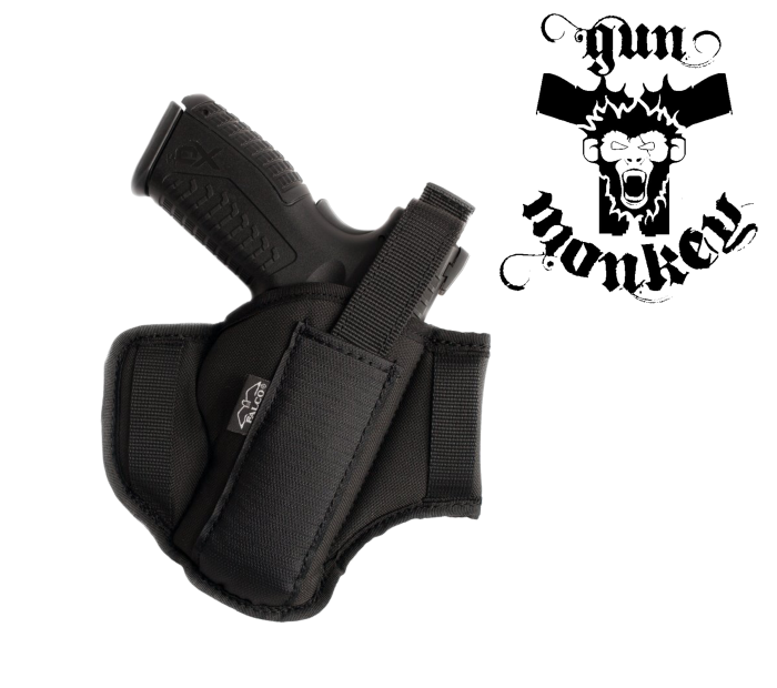 Kabura nylonowa, mocowanie na pas 1,6"/40mm OWB RH H&amp;K P30 z latarką Insight M3 Led (402/L)