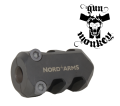 Kompensator odrzutu Nord Arms do AR15 asymetryczny z zaciskami (NA-MB223-35CA)