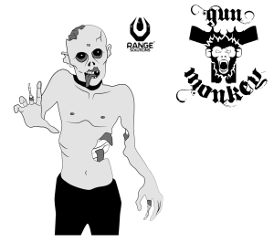 Tarcze strzeleckie RS Zombie opakowanie 50 szt.