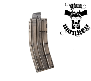Magazynek 2A - 22LR (25nab.) Polimerowe szczęki (Nylon Lip Smoke) 2A-22LRM25N-1