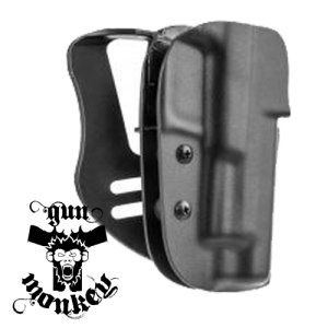 Kabura zewnętrzna do pistoletu XDM 4,5" praworęczna na płetwie czarna Blade-Tech OWB Adjustable Paddle