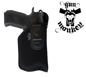 Kabura do CZ P07 z latarką praworęczna, IWB, mocowanie na pas 1,5"/40mm, nylonowa Falco(433/L:3D)