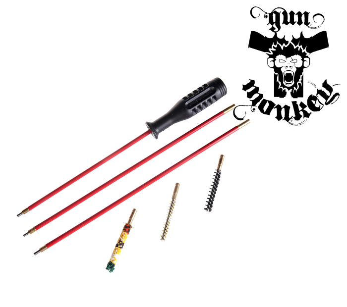 Wycior karabinowy 3-częściowy kal 7,62mm / 3 szczoteczki i olejarka (SC-75_7,62)