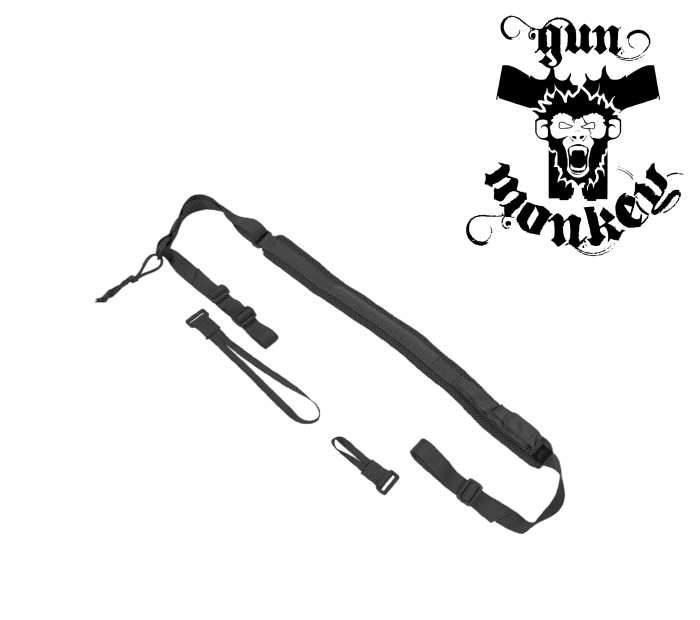 Helikon - Dwupunktowy pas do broni - czarny (ZW-RFS-PO-01)