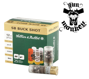 Amunicja śrut. S&B kal. 12 Buck Shot 8,43mm 36g (1op=25szt) (V2127X2)