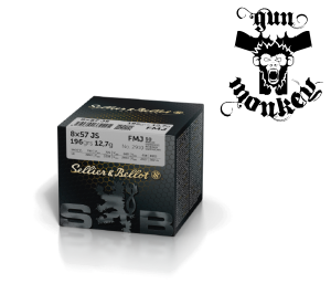 Amunicja kulowa S&B kal. 8x57 JS 12,7g/196gr FMJ (1op=50szt) (V340572)