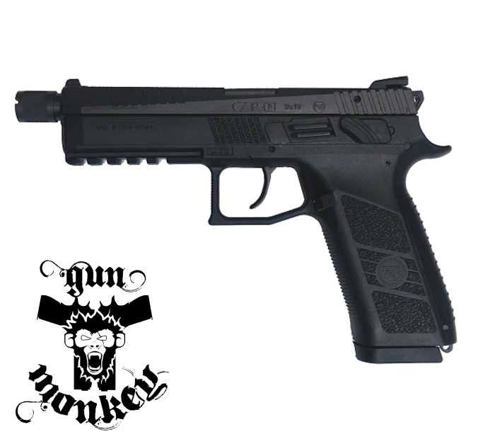 Pistolet CZ P-09 SD kal. 9x19 z gwintem