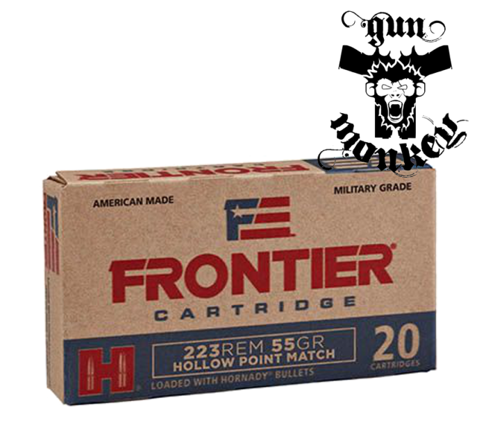 Amunicja kulowa Hornady Frontier kal. .223Rem HP 3,56g/55gr (op=20szt) (FR140)
