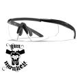 Okulary WileyX Saber Adv. Clear Lens / Matte Black Frame w/Bag 303