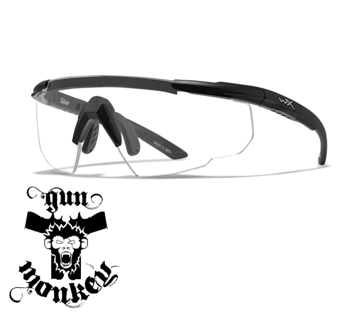 Okulary WileyX Saber Adv. Clear Lens / Matte Black Frame w/Bag 303