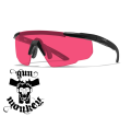 Okulary WileyX Saber Adv. Vermillion Lens / Matte Black Frame w/Bag 304