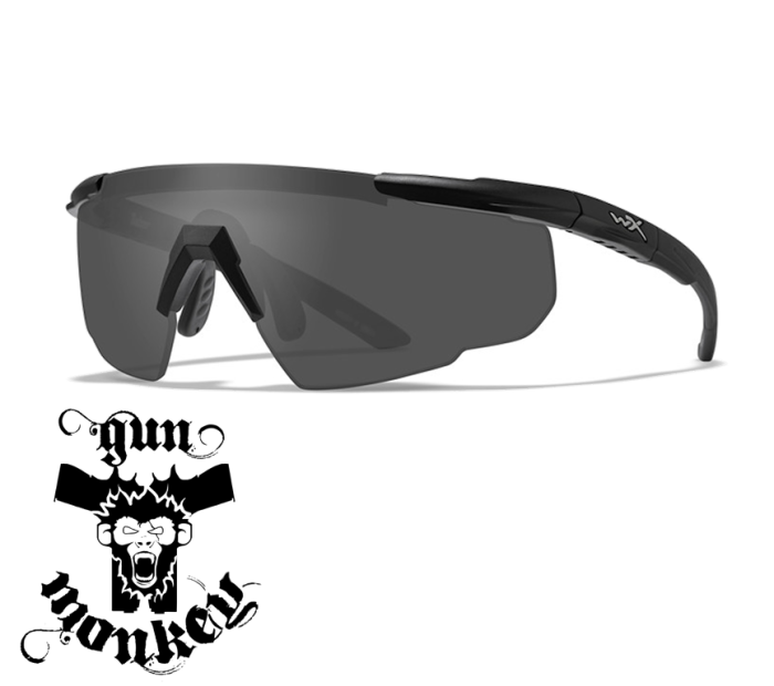 Okulary WileyX Saber Adv. Smoke Lens / Matte Black Frame w/Bag 302