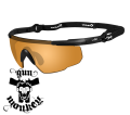 Okulary WileyX Saber Adv. Light Rust Lens / Matte Black Frame w/Bag 301