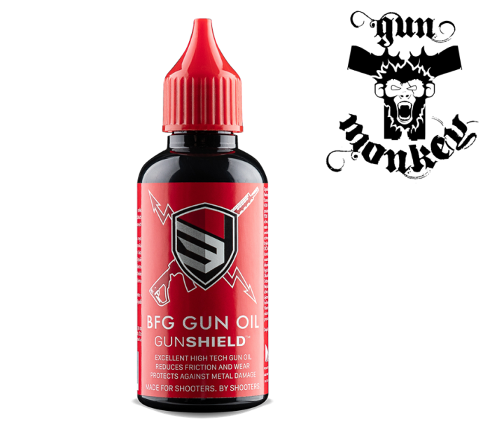 Olej Gunshield BFG Gun Oil 50ml Dozownik kropelkowy Red