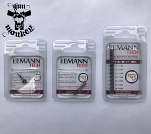 Zestaw trzech sprężyn Eeman Tech (-15% siły) ze sprężyną główną 11 lbs do CZ P-07, P-09, CZ 75/85, CZ 75 SP-01 Shadow, CZ Shadow 2, CZ 75 TS