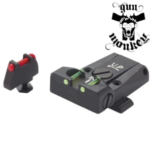 Przyrządy regulowane LPA światłowód green/red GLOCK 17,19, 20-35 (TTF36GL)