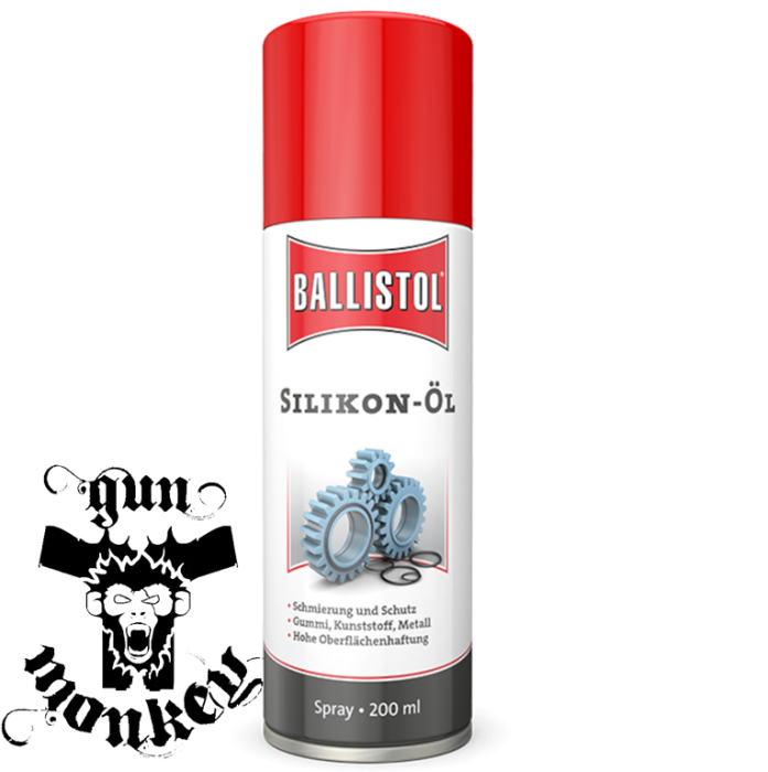 Ballistol Silikon spray 200 ml ochronny preparat silikonowy (25300).png