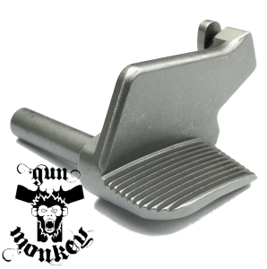 Półka pod kciuk RC do pistoletów 2011 Srebrna Thumb Rest slide stop Silver (RC-165854)