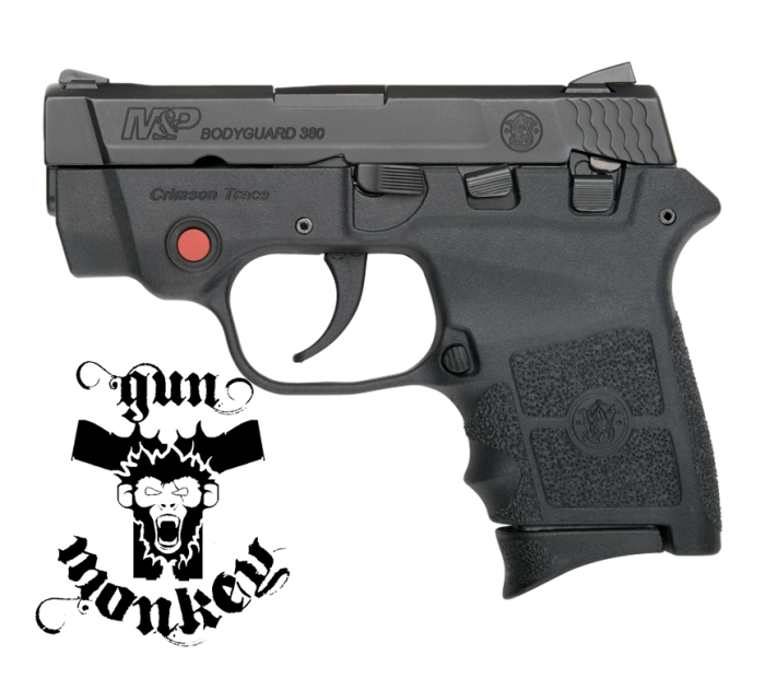 Pistolet Smith &amp; Wesson M&amp;P Bodyguard 380 Crimson Trace.png