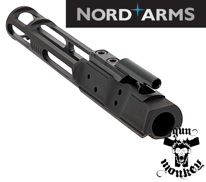 Ultra lekkie suwadło zamka Nord Arms do AR15 z nacięciami dla dosyłacza Ultra Light Bolt Carrier with Forward Assist serrations( NA-UP223-BCULF).png