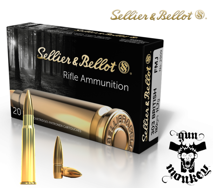 Amunicja kulowa S&amp;B kal. .303British 11,7g 180gr FMJ (1op = 20szt) (V331342).png
