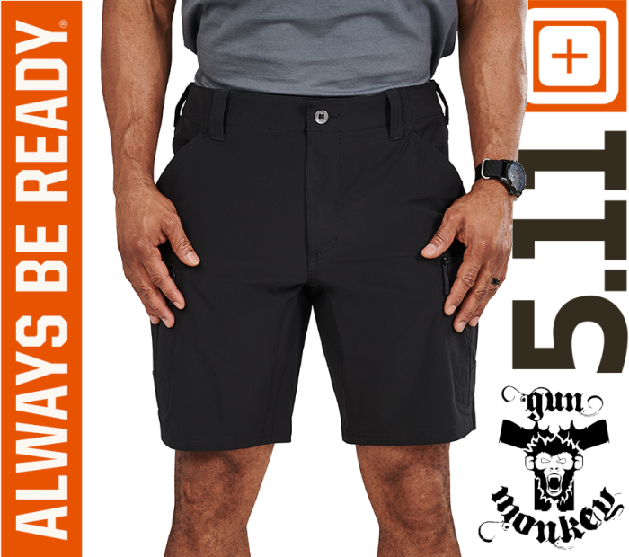 Krótkie Spodnie 5.11 Trail Short Pant kol. 019 Black (73352)1.png