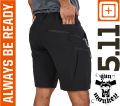 Krótkie Spodnie 5.11 Trail Short Pant kol. 019 Black (73352)5.png