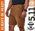 Krótkie Spodnie 5.11 Trail Short Pant kol. 116 Battle Brown (73352)2.png