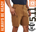 Krótkie Spodnie 5.11 Trail Short Pant kol. 116 Battle Brown (73352)3.png