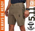 Krótkie Spodnie 5.11 Trail Short Pant kol. 186 Ranger Green (73352)2.png