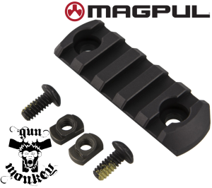 Szyna Picatinny Magpul M-LOK Aluminium Rail - 5 bramek (MAG581-BLK)