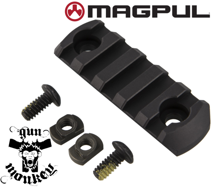 Szyna Picatinny Magpul M-LOK® Aluminum Rail - 5 bramek (MAG581-BLK) (id 1885)1.png