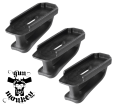 Zestaw stopek Magpul PMAG® Ranger Plate™ - AR-15 / M4 GEN M3™ - 3 szt. - Czarny (MAG561-BLK)