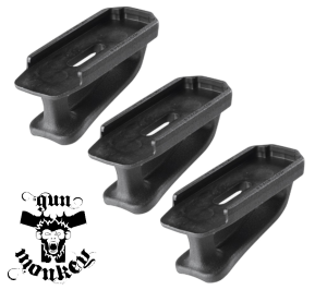 Zestaw stopek Magpul PMAG Ranger Plate - AR-15 / M4 GEN M3 - 3 szt. - Czarny (MAG561-BLK)