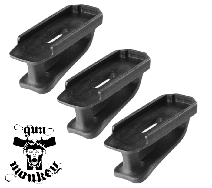 Zestaw stopek Magpul PMAG® Ranger Plate™ - AR-15 / M4 GEN M3™ - 3 szt. - Czarny (MAG561-BLK)