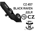 Karabinek CZ 457 Black Raven 20" kal. 22LR 1/2"x20
