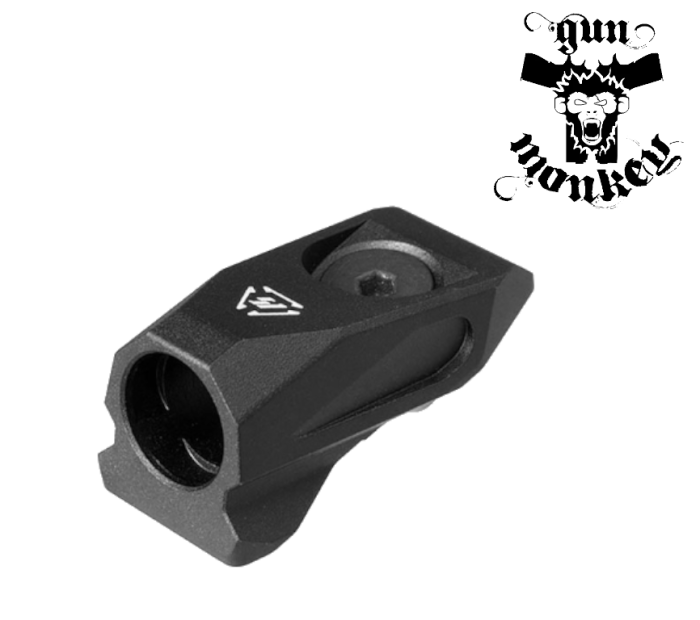 Montaż zawieszenia Strike Industries Port Link Angled KeyMod / M-LOK QD Mount - Czarny (SI-LINK-AQD-BK)