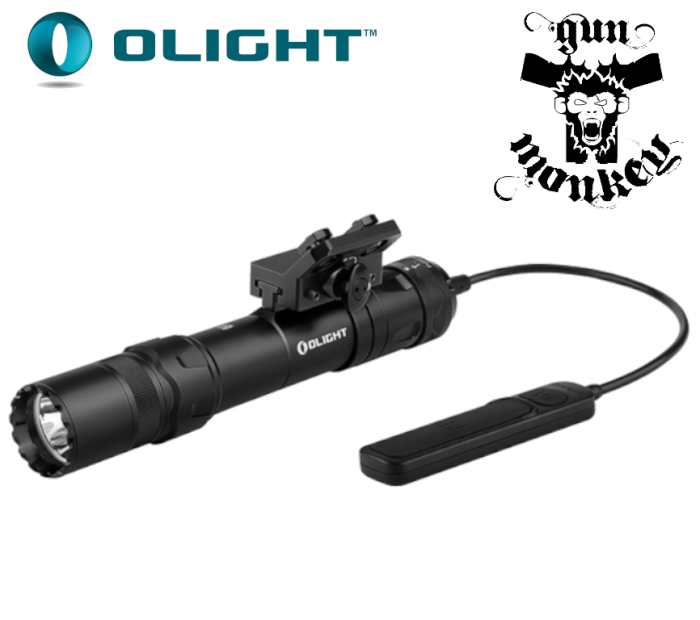 Latarka na broń z celownikiem laserowym Olight Odin GL M z montażem - 1500 lumenów - Green Laser