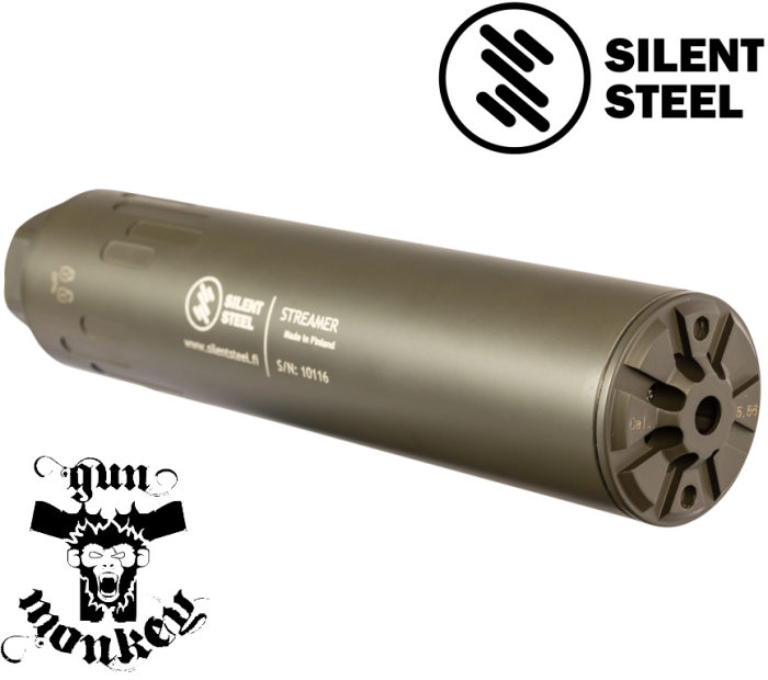 Tłumik Silent Steel Streamer 5,56mm ODG Cerakote montaż BoreLock (ST556BL-ODG).png
