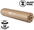Tłumik Silent Steel Streamer 5,56mm FDE Cerakote montaż BoreLock (ST556BL-FDE).png